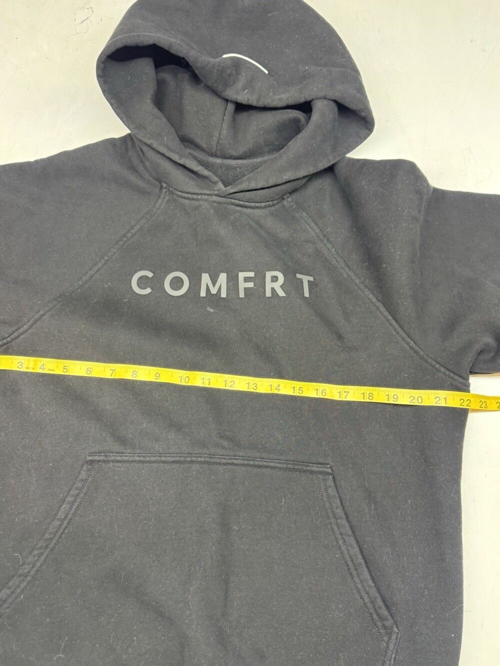 Comfrt Hoodie Sweatpants Sweatsuit Black Unisex M/L TikTok Athleisure Casual - Picture 3 of 14